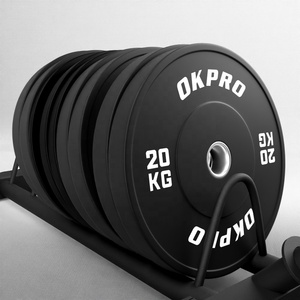 OKPRO Factory Direct Weightlifting Bumper Plates