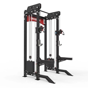 Crossmax Half Power Rack with Cable Crossover
