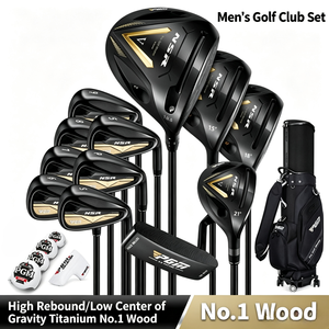 Men's Complete Golf Club Set for Beginners