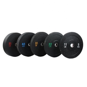 High Temp Crumb Rubber Bumper Weight Plates