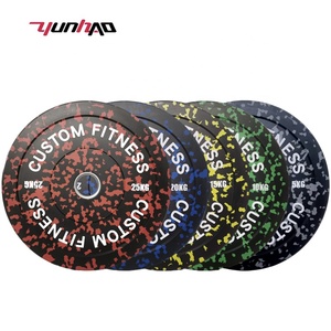 Fleck Camouflage Change Rubber Bumper Plates Set
